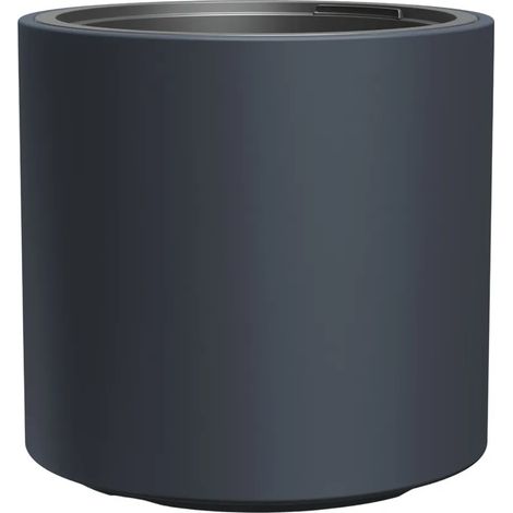 Pot de fleurs Prosperplast avec insert, hauteur 45 cm, anthracite Heos (1/5)