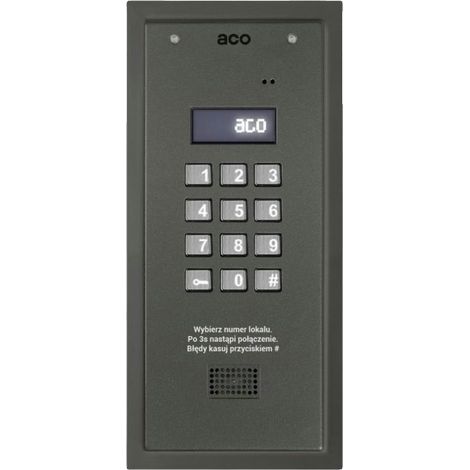 ACO CDNP7ACC ST (G3) CENTRALE D'INTERPHONIE (maître et esclave)