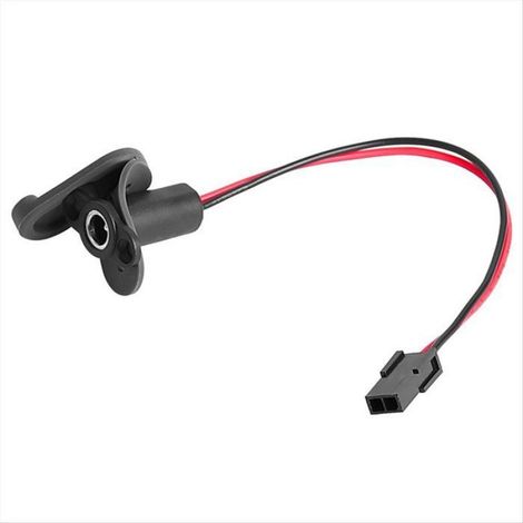 1 Port de charge, Plastique, Noir, Pour trottinette 4 Lite 2e génération, Remplacement (1/5)
