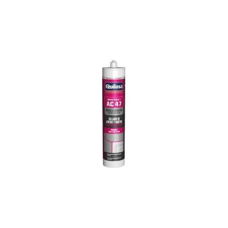 QUILOSA sintex ac-47 0.3l blanco nitido , Sellador acrílico para el rellenado de juntas y grietas Sintex AC47 Ideal para el sellado de juntas, grietas en fachadas y pared, marc (1/5)