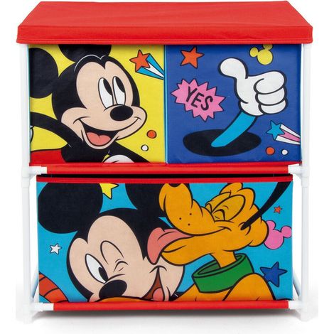 Meuble de rangement à 3 paniers - Disney Minnie