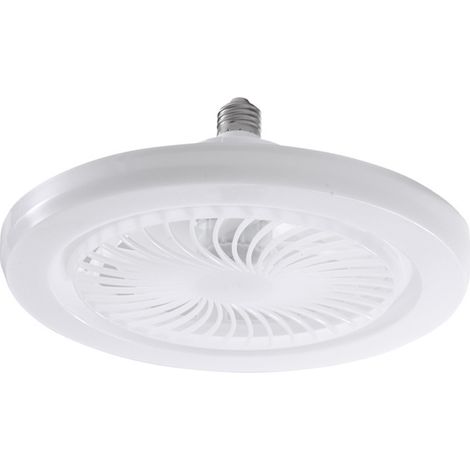 Ventilatori da soffitto con telecomando, ventilatore da soffitto da 30 W, 9,8 pollici, piccolo e silenzioso, lampada a LED E27 per camera da letto (1/5)