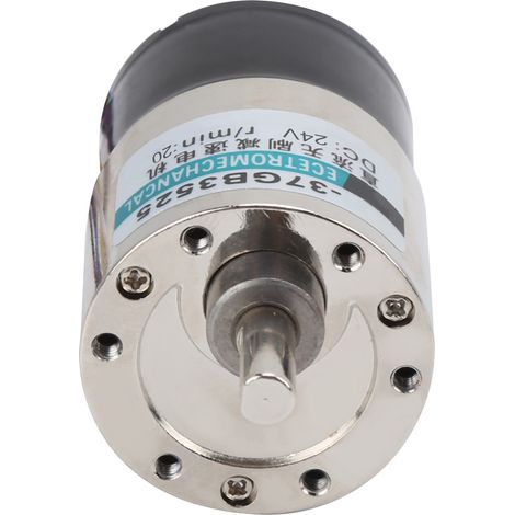 Bürstenloser Gleichstrommotor + Halterung, große Torsion, einstellbare Drehzahl, CW/CCW, 24 V, XD-37GB352, 520 U/min (1/5)