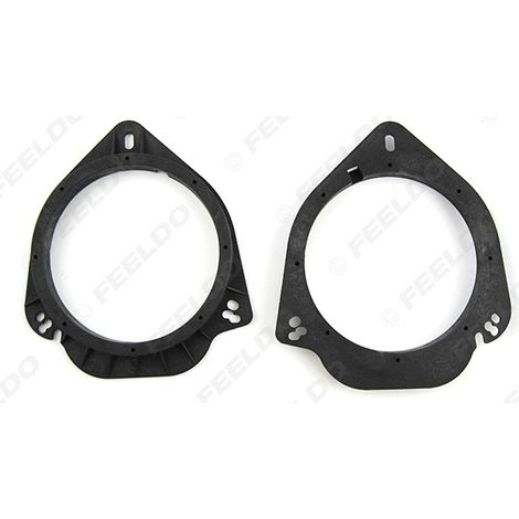 Convient pour la modification non destructive des anneaux de haut-parleurs solides de 6,5 pouces pour les systèmes audio Volkswagen Cruze/Malibu/Opel/Buick.