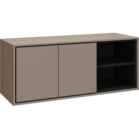 Meuble sous-vasque 120 cm Sophéa Taupe (1/4)