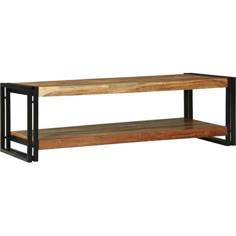 Maison Exclusive - Tavolino da salotto Marrone Legno di Acacia Massello (1/5)