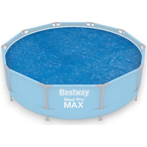Telo termico copertura solare per piscine tonde Steel Frame BESTWAY - Ø350 cm per piscine Ø366 cm