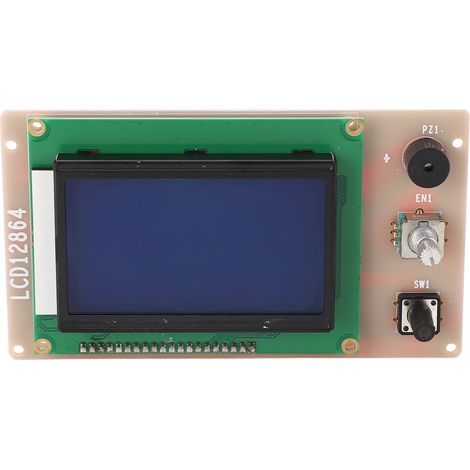 LCD-Bildschirm 12864, Ersatzteil für 3D-Drucker, LCD-Steuermodul für Anet A6, A8 PLUS, E12 und E16 (1/5)