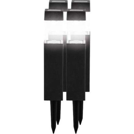 Lampada Solare Led Square Abs Pz 4 Gl1070 Ezsolar