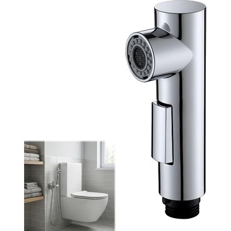 Pommeau de douche de cuisine, robinet de cuisine réglable et extensible Chrome Tête de douche réglable avec installation facile Robinet Pommeau de douche pour évier de cuisine (1/5)