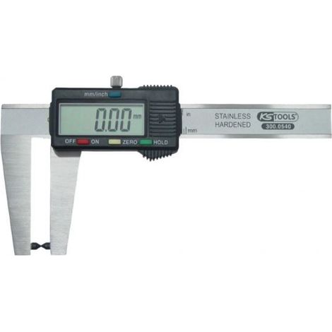 KS Tools 300.0540 Calibro digitale del disco del freno 0-60mm, 160 mm (1/2)