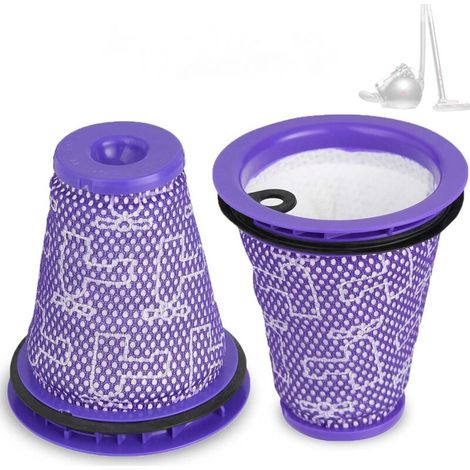 YMYNY 2pcs filtre pré-moteur pour Dyson Big Ball aspirateur Cy22/CY23/CY24/CY25/CY26/CY27/CY28/DY75/DY77/DY78/DC75/DC77/DC78, accessoires de remplacement de filtre HEPA, remplace n.