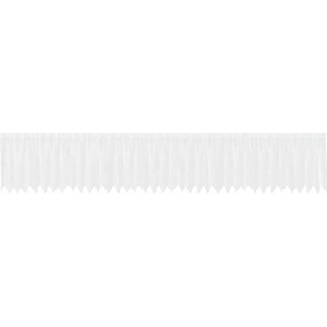 Rideaux avec des rideaux Blanc 500x100cm Polyester CFW54744 (1/5)