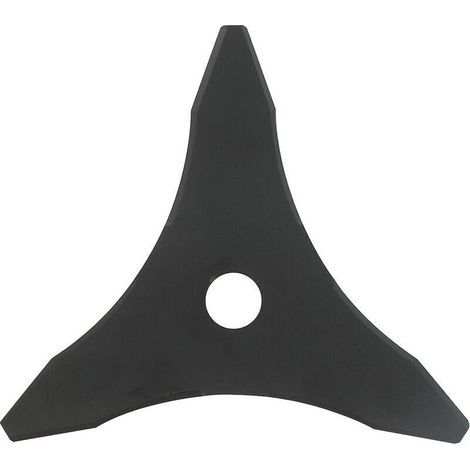 Dreizahnklinge, schwarz, 255 x 25,4 x 3 mm (1/4)