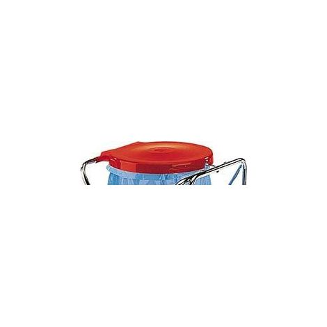 Couvercle rouge pour collecteurs 810x500x1120mm
