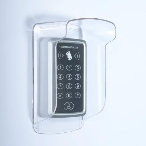 Couvercle Étanche Pour Sonnette De Porte - Protection Contre Pluie Neige Intempéries - Compatible Avec Contrôle D Accès Jusqu À 10 4 X 16 5 Cm - 1 Pièce (1/4)