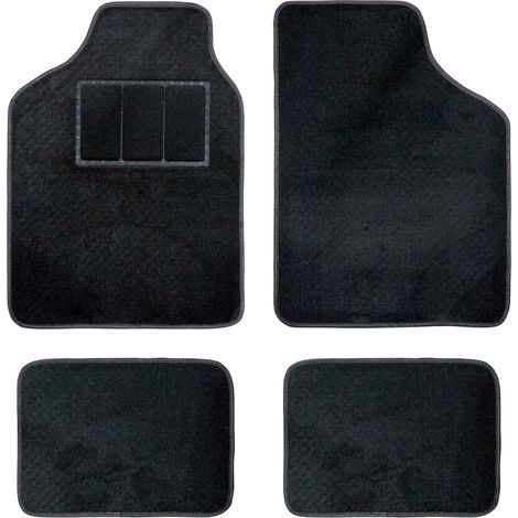 Universal Floor Mats, 81% PVC 19% Carpet, Non-Slip, Size 65x45 cm and 33x45 cm, For Vehicles (1/5)