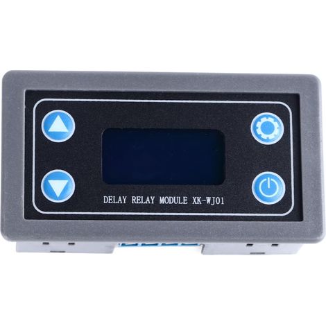 Module relais temporisé programmable 6-30 V CC 10 A, charge 30 ou (1/5)