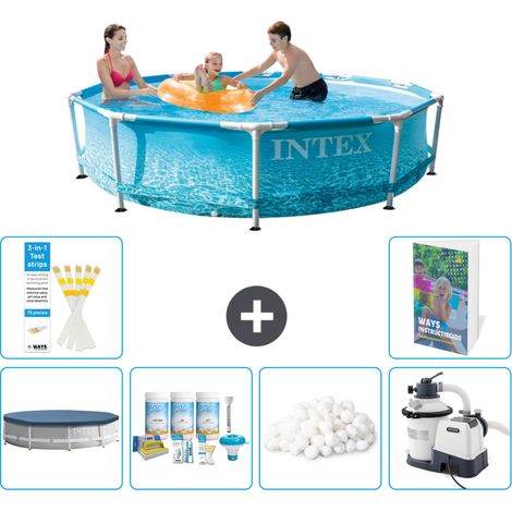Frame Pool Rund - 305x76 cm - 7-teilig S15