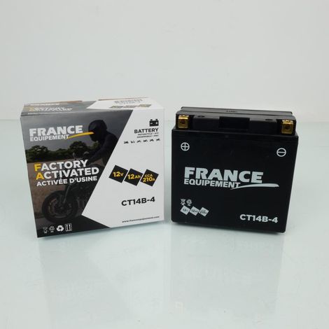 batterie yt14b-4 12v 12ah sla fe für motorrad yamaha 1700 xv road (1/2)