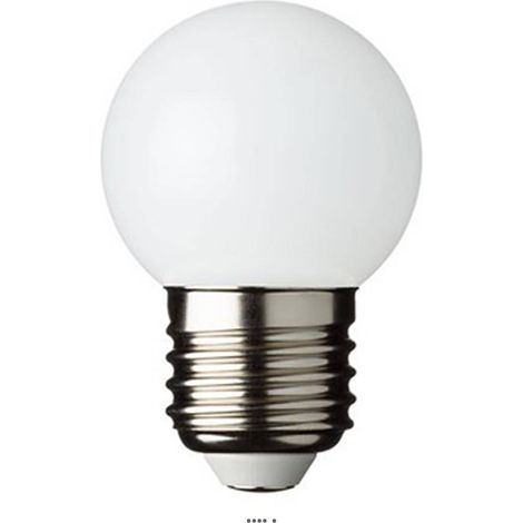 Ampoule de luxe E27 Globe G45 - 1,2W - 230V 3000 K - dimhaut: H 45 cm - couleur: Multi