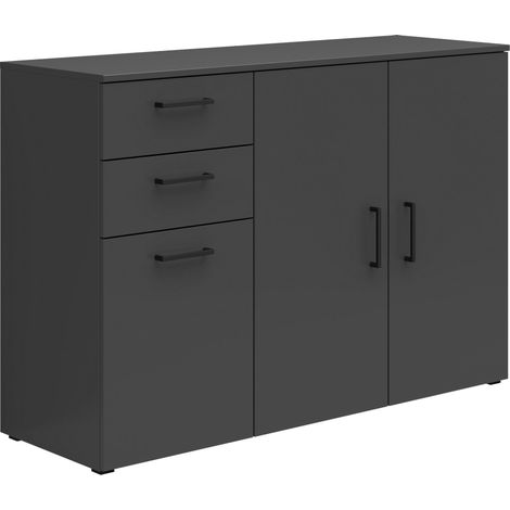 Mömax Kommode Multistauraum Graphitfarben (1/5)