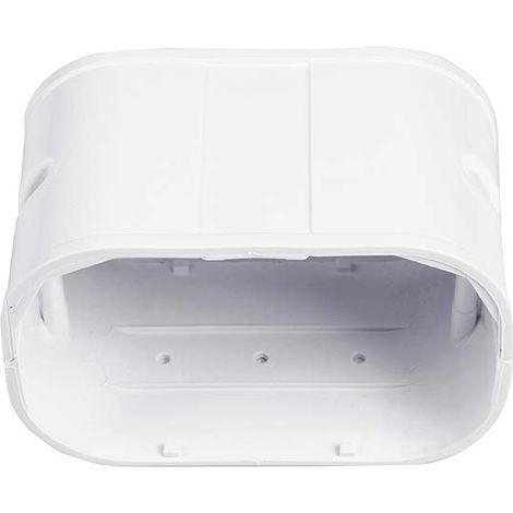 Kit de couverture de tuyau en PVC pour climatiseurs (raccord de 10,2 cm) (1/2)