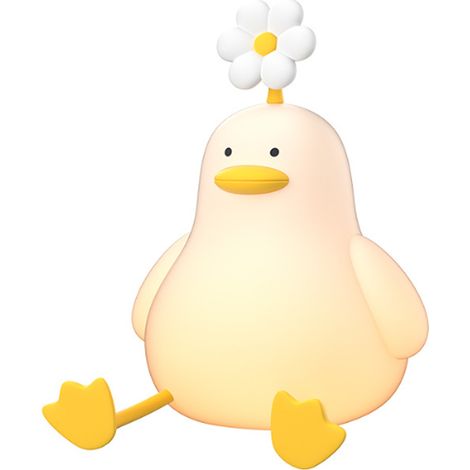 1 Veilleuse Canard,LED dimmable,silicone souple,rechargeable,chambre à coucher (1/5)