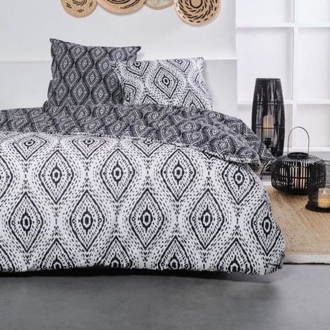 Ropa de cama - TODAY Sunshine - 240x220 cm - 2 personas - algodón impreso étnico