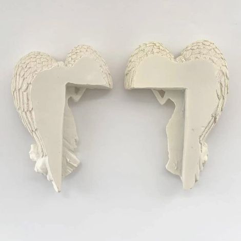 Angel Ornament - Corner Decoration - Resin Material - Indoor Outdoor Use - Rectangular Shape - 1 Piece (1/4)