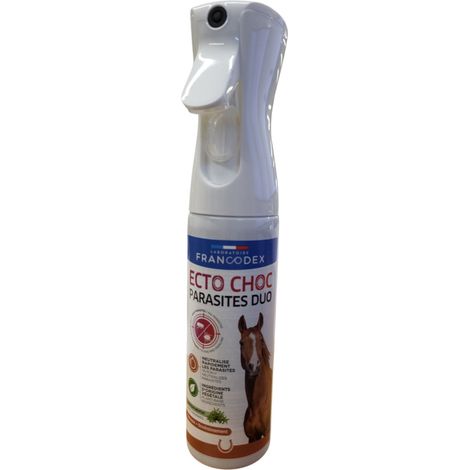Brumisateur Ecto Choc Parasites Duo pour chevaux - 290 ml - Francodex - Francodex (1/4)