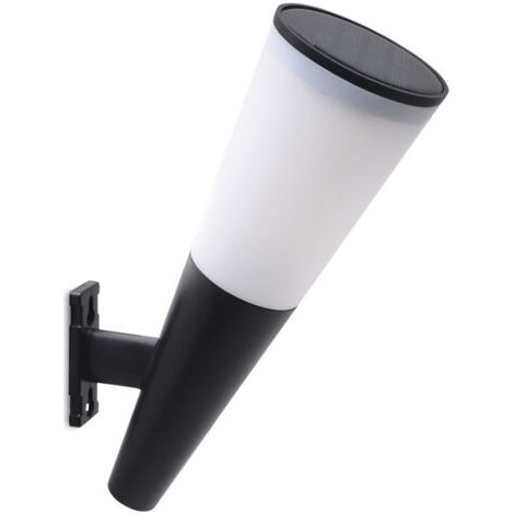 BUNTHAUS Lampe Solaire Extérieur, 1 Pack Lumière Solaire Etanche éclairage Solaire avec Détecteur de Lampe de Sécurité sans Fil lampe mural pour Jardin (1/5)