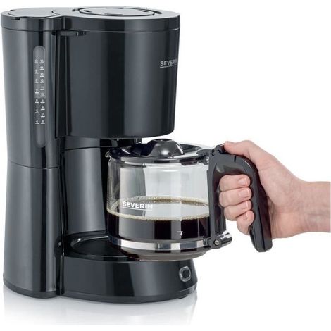 Severin KA 4815 Cafetière noir Nombre de tasse=10 fonction de conservation de la chaleur (1/5)