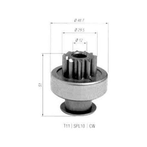 MM AMB0450 Magneti Marelli Bendix Anlasser (1/4)