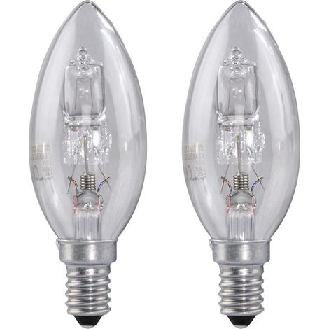 Xavax Halogen-Kerzenlampe E14 20W 2 Stück