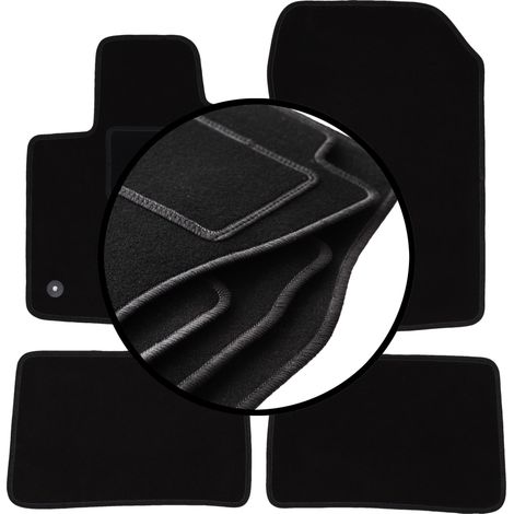 Komplettset Veloursmatten für: Renault Twingo II Schrägheck (2007-2014) (1/5)