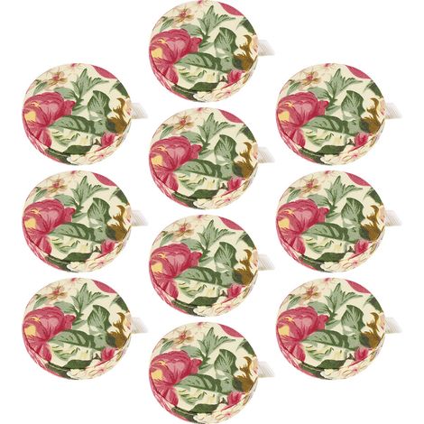 10 Pièces Rétractable Mètre Ruban Couture Tailleur Souple Outil de Mesure Corporelle (1/5)