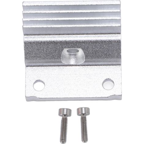 Dissipateur thermique en aluminium pour extrudeuse d'imprimante 3D K1C K1 MAXimum - Accessoires de remplacement argentés (1/5)