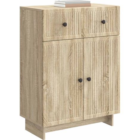 Maison Exclusive - Credenza Rovere Sonoma 66 x 34,5 x 90 cm Legno ingegnerizzato