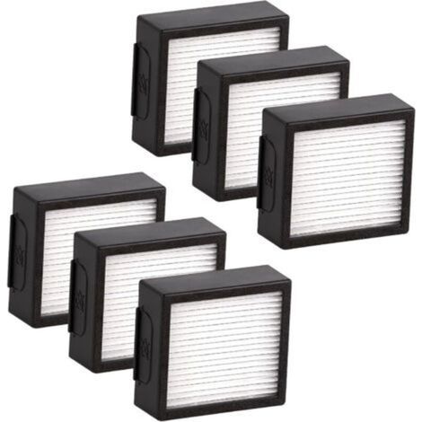 (6 Pièces) Combo J7+ Filtre HEPA De Remplacement Compatible Avec Les Accessoires De Filtres HEPA Pour Aspirateur Robot iRobot Roomba Combo J7+/ Combo j9+ (1/5)