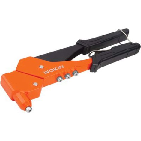 RIVETTATRICE MANUALE TESTA GIREVOLE 215811 WOKIN - ACCIAIO MM 2,4/3,2/4,0/4,8 - 2 pezzi