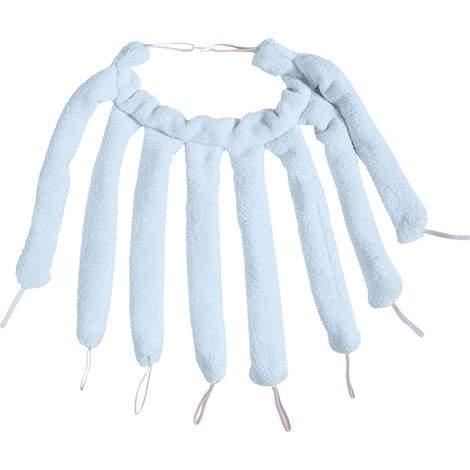 Bandeau à bigoudis sans chaleur, bigoudis à faire soi-même, bigoudis pour cheveux de nuit, bigoudis ondulés en velours corail, coiffure (1/5)