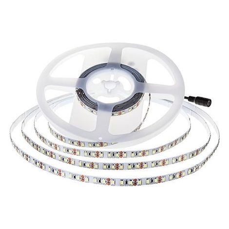 V-TAC VT-2835 bande strip led SMD2835 24V 10M 120LEDs/m 7.5W/M blanc chaud 3000K IP20 - SKU 212622 (1/5)