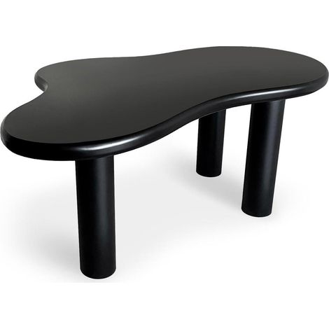 Table à Manger Design "Nuage" 180cm Noir (1/5)