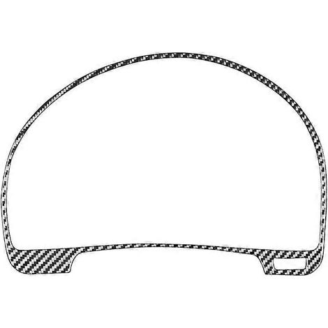Pour Honda Accord 2003-2007 (conduite à gauche) - Cache-compteur en fibre de carbone, garniture de tableau de bord et accessoires intérieurs (1/5)