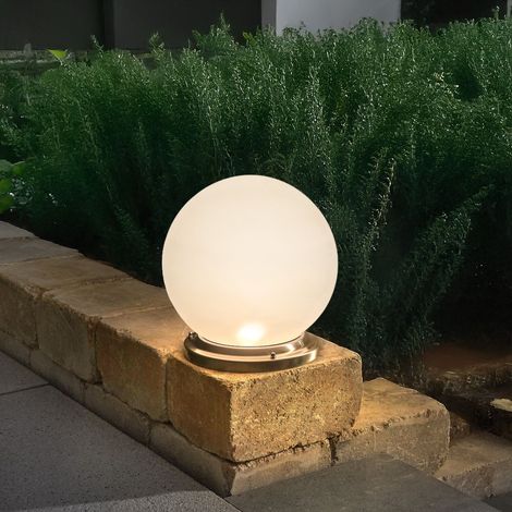 Solar Leuchtkugel LIANA 30 multicolor Fernbedienung Edelstahl-Halterung 102659 (1/5)
