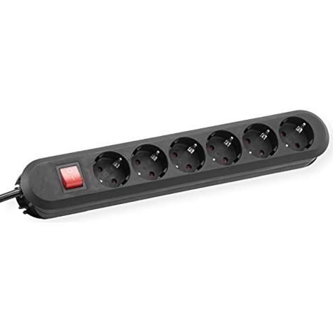 Bachmann SMART 6x Schuko H05VV-F 3G 1.50mm² 16A/3680W 3m (1/4)