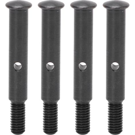 Axe De Roue Avant En Acier - 35mm Pour Voiture Rc 2wd - Compatible Traxxas Slash - Lot De 2 (1/5)