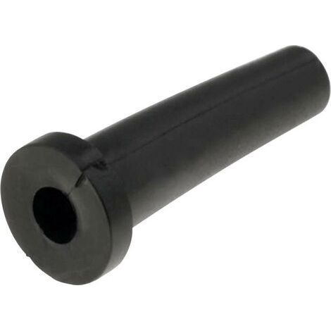 Passe-fil anti-pliure HellermannTyton HV2101-PVC-BK-M1 632-01010 Ø max. des bornes 5.5 mm PVC noir 1 pc(s) S19680 (1/5)