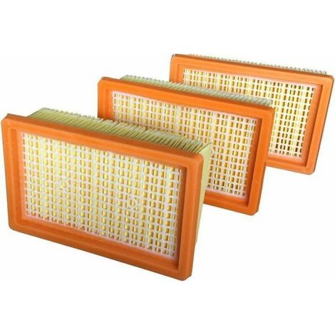 Filtre De Rechange - Plissé - Pour Aspirateur Humide Sec WD4 WD5 WD6 MV4 MV5 MV6 - Lot De 2 (1/5)